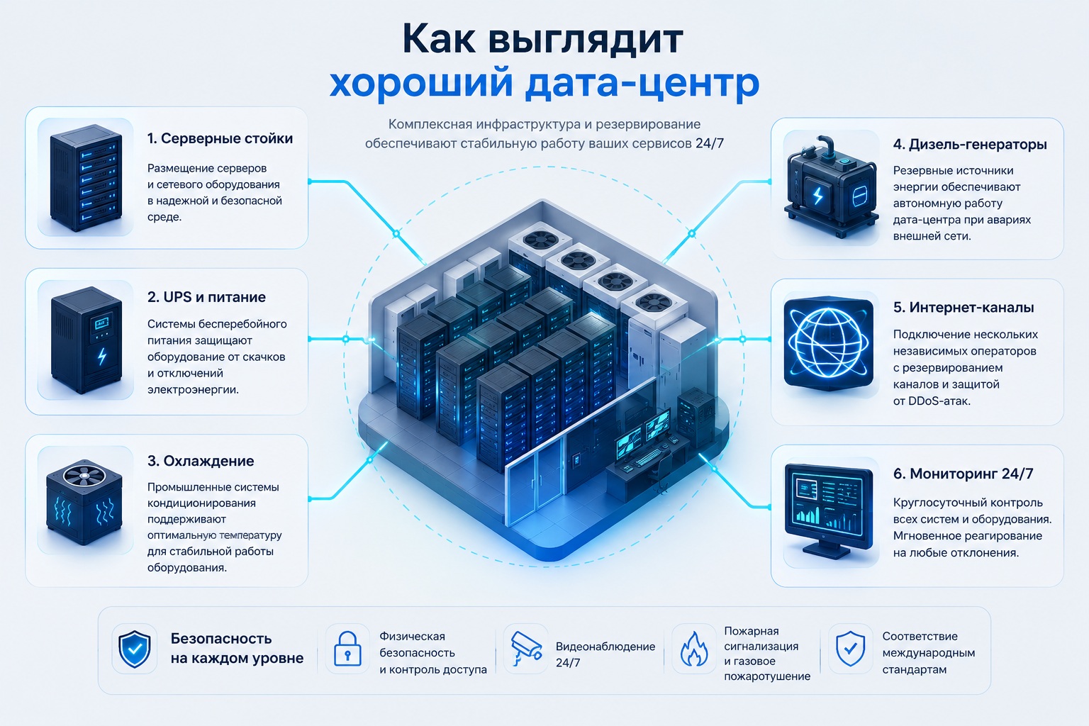 Как выглядит хороший дата-центр